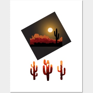 saguaro national park arrizona Posters and Art